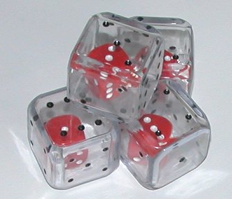 Large photo of 1" Double Dice