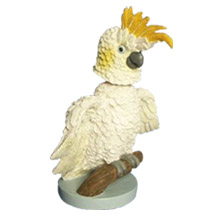 Citron-crested Cockatoo Bobblebird