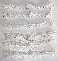 Click for larger photo of Cotton Rope pieces