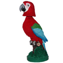Green-winged Macaw Bobblebird