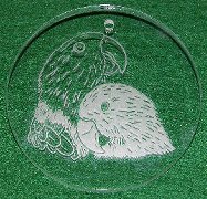 Click for a larger photo of the Eclectus Ornament