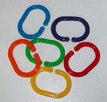 Click for a larger photo of the Plastic Safety Links