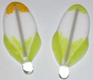 A larger photo of the Cockatoo 1 Glass Feather Magnets