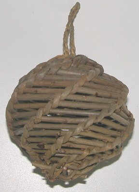 Larger photo of the Unpeeled Willow Spiral Hanging Toy
