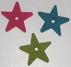 1-1/2" Hardwood Stars