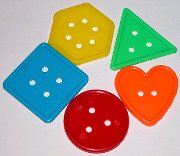 Click for larger photo of Plastic Buttons