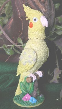 Click for larger photos of the Cockatiel Bobblebird