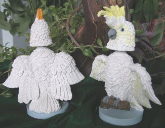 Cockatoo Bobblebird back